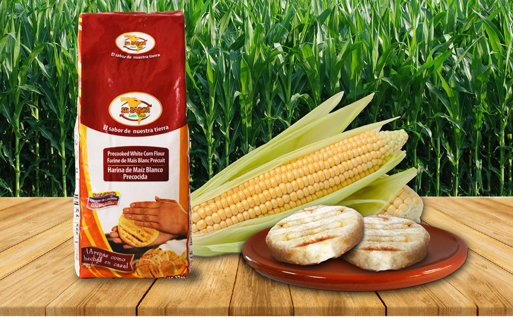 HARINA DE MAIZ BLANCO PRECOCIDA 1000 gr. / PRECOOKED WHITE CORN FLOUR